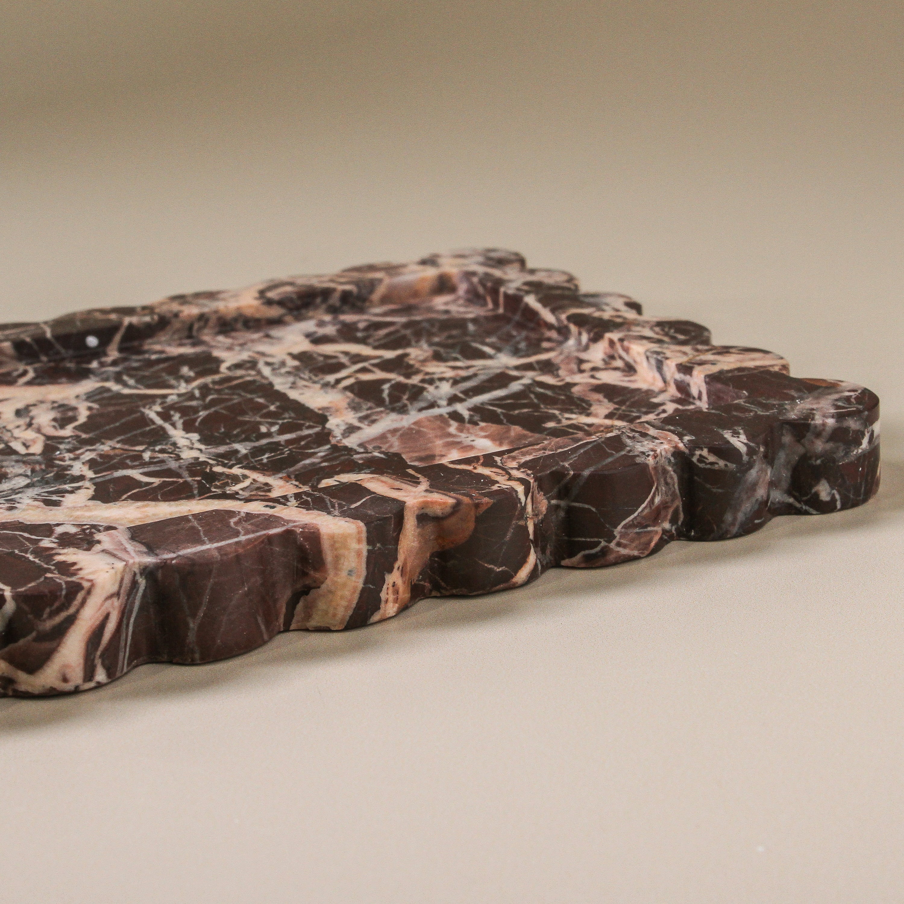 Arabesque Tray Cherry Marble - Image 3