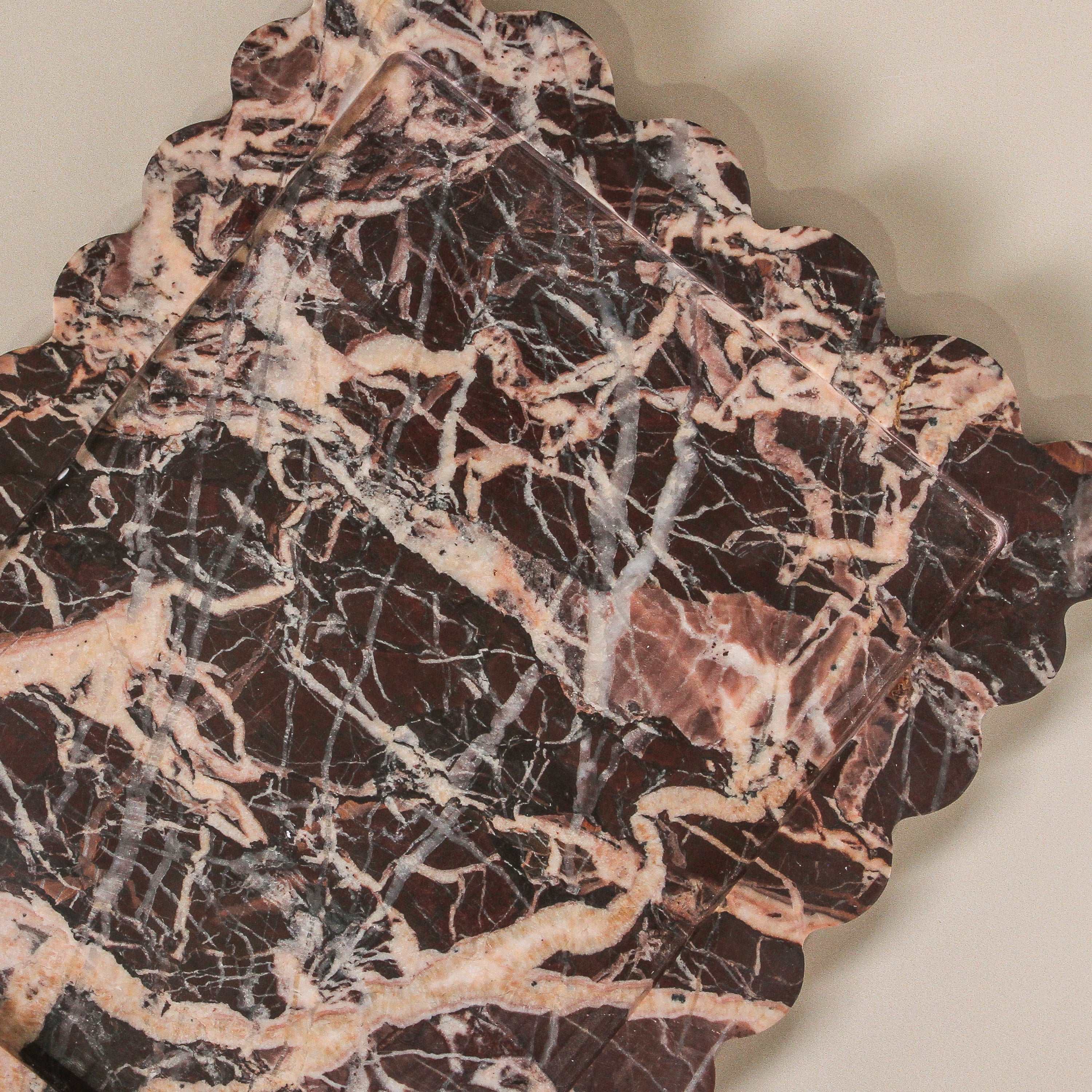 Arabesque Tray Cherry Marble - Image 4