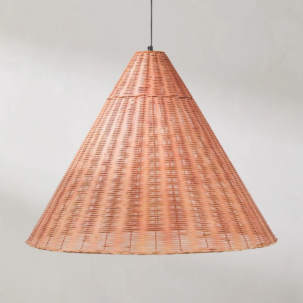 Clover Rattan Pendant - Image 4