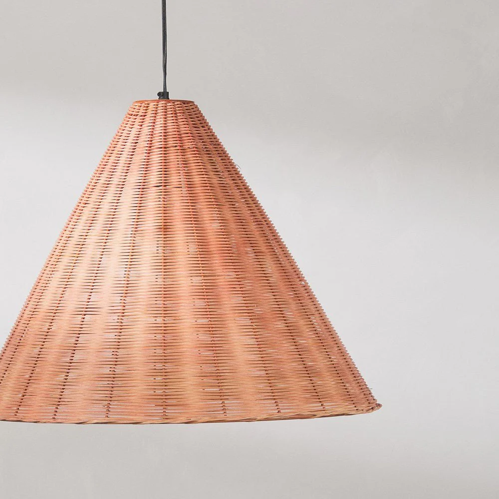 Clover Rattan Pendant - Image 5