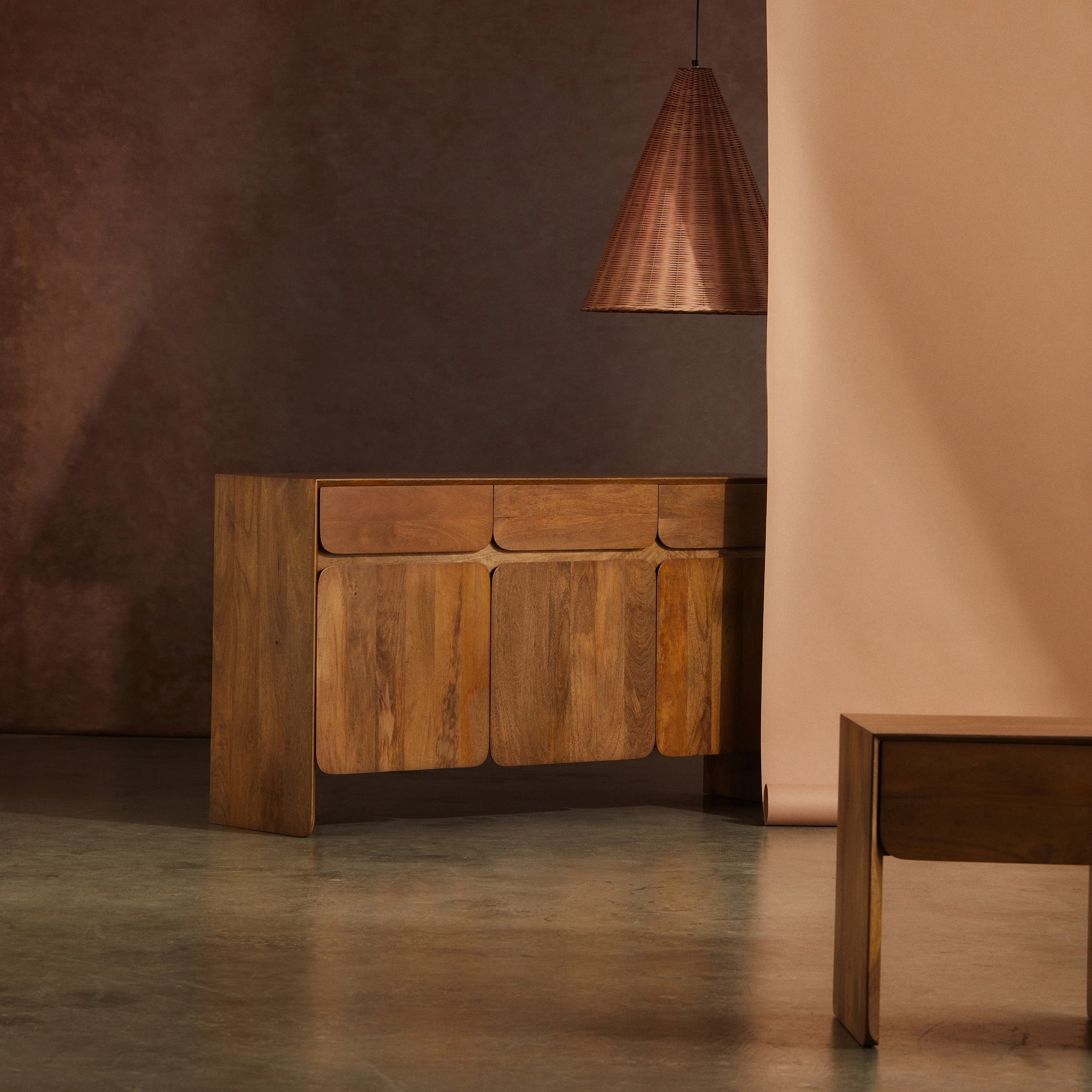 Clover Rattan Pendant - Image 6