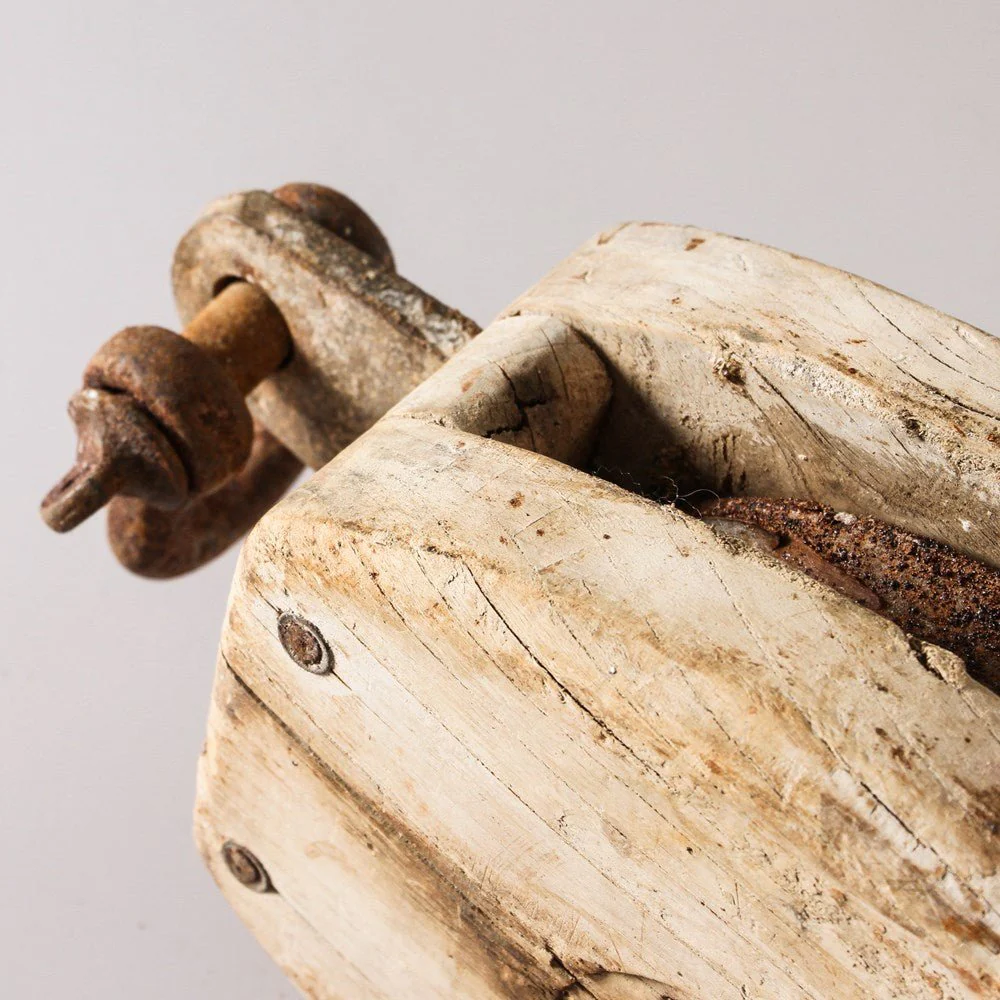 Vintage Indian Pulley - Image 3