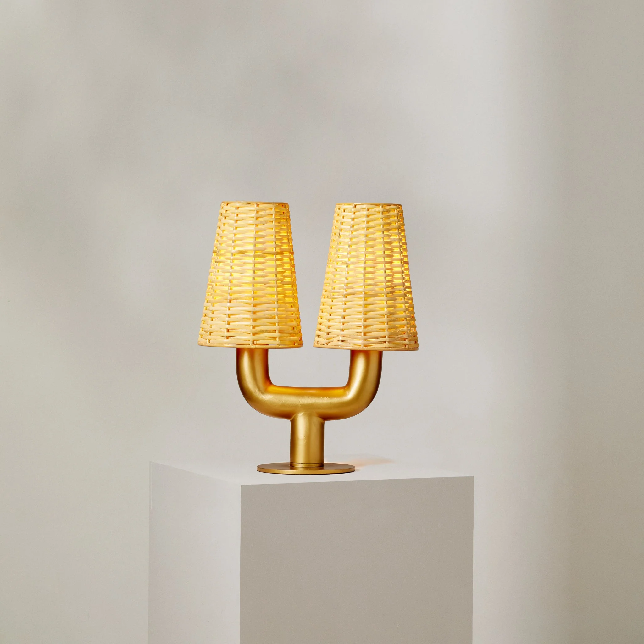 Jorge Rattan Table Lamp - Image 3