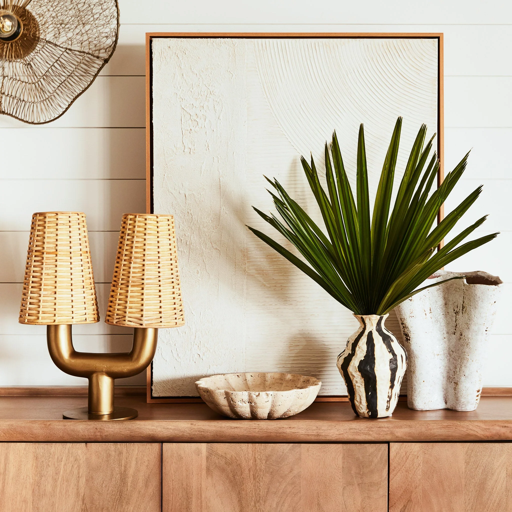 Jorge Rattan Table Lamp - Image 4