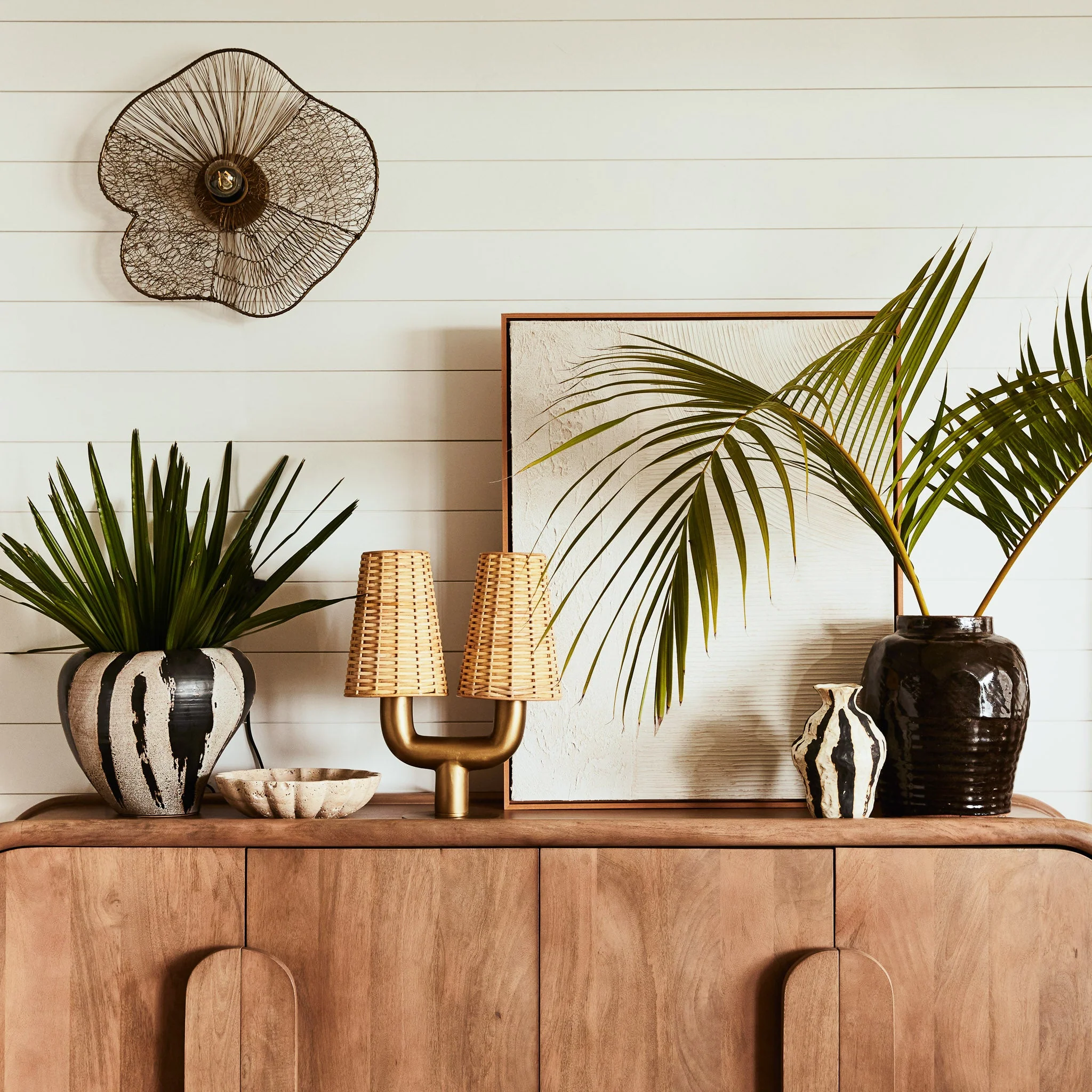 Jorge Rattan Table Lamp - Image 5