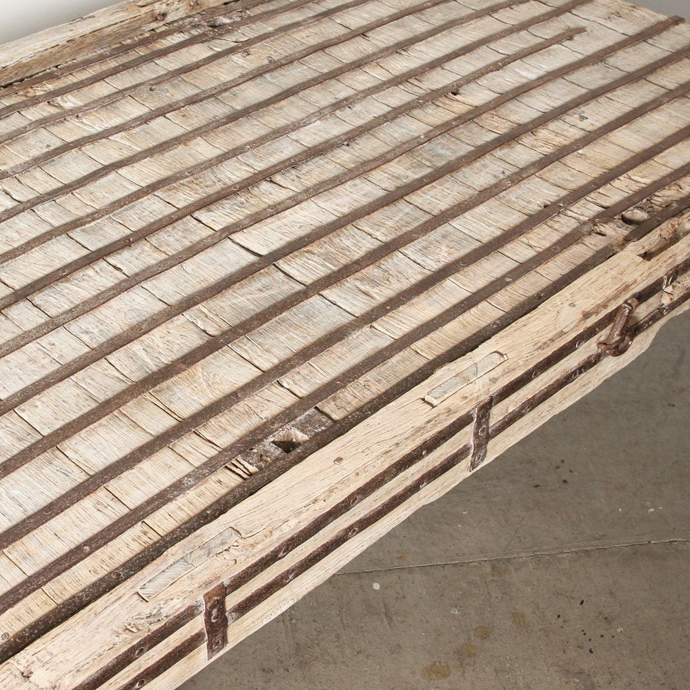 Vintage Indian Cart Coffee Table - Image 3