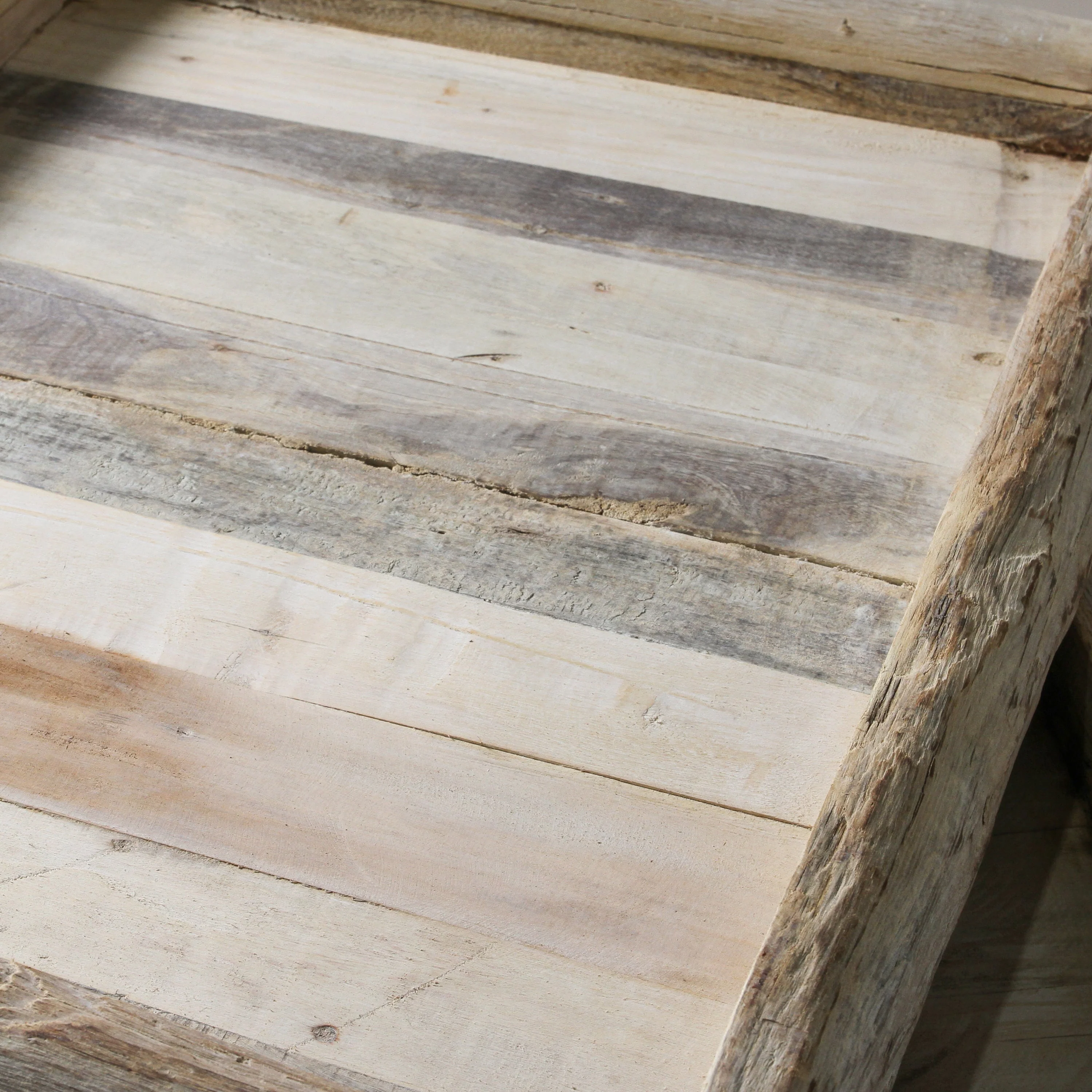 Vintage Indian Tray Bleached - Image 3