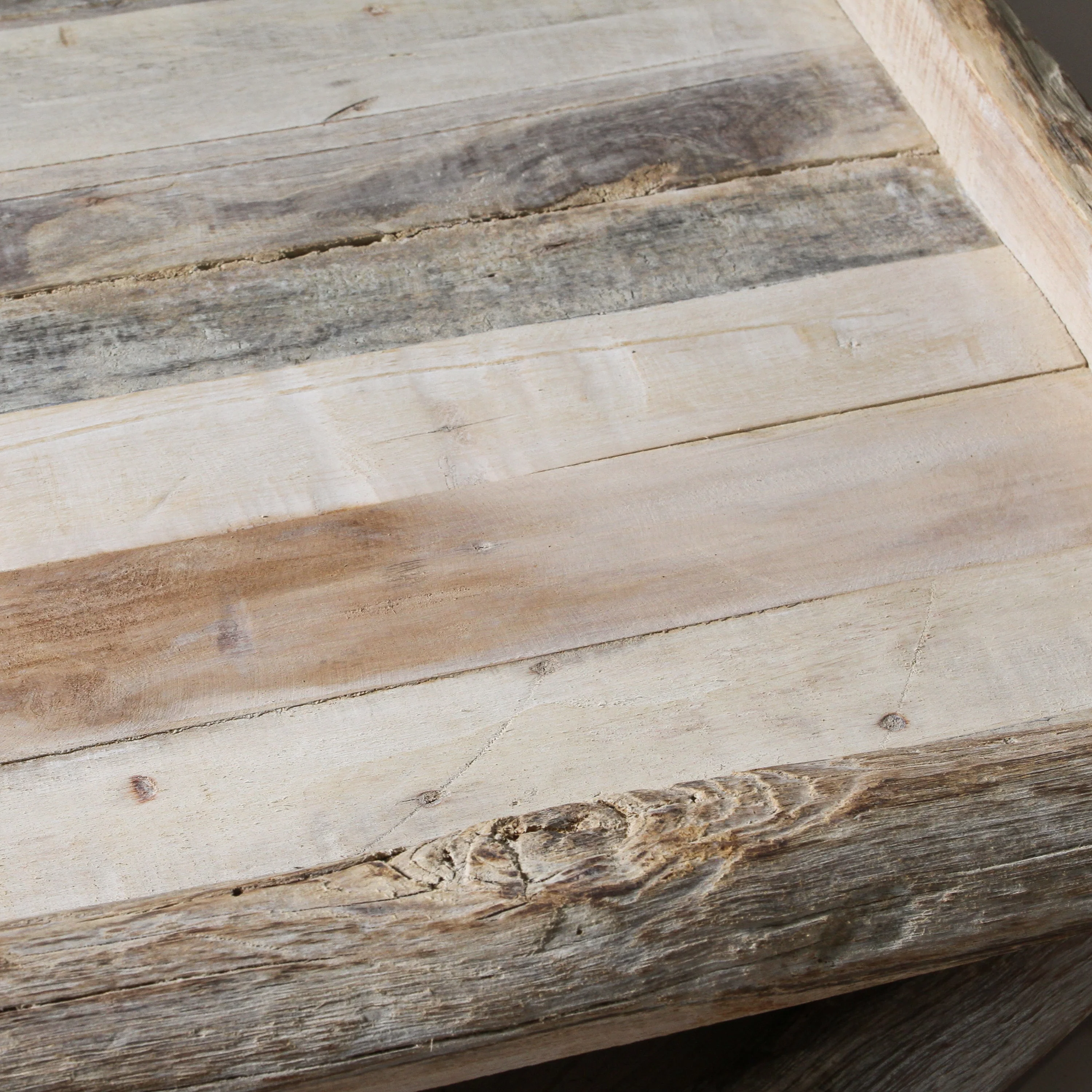 Vintage Indian Tray Bleached - Image 4