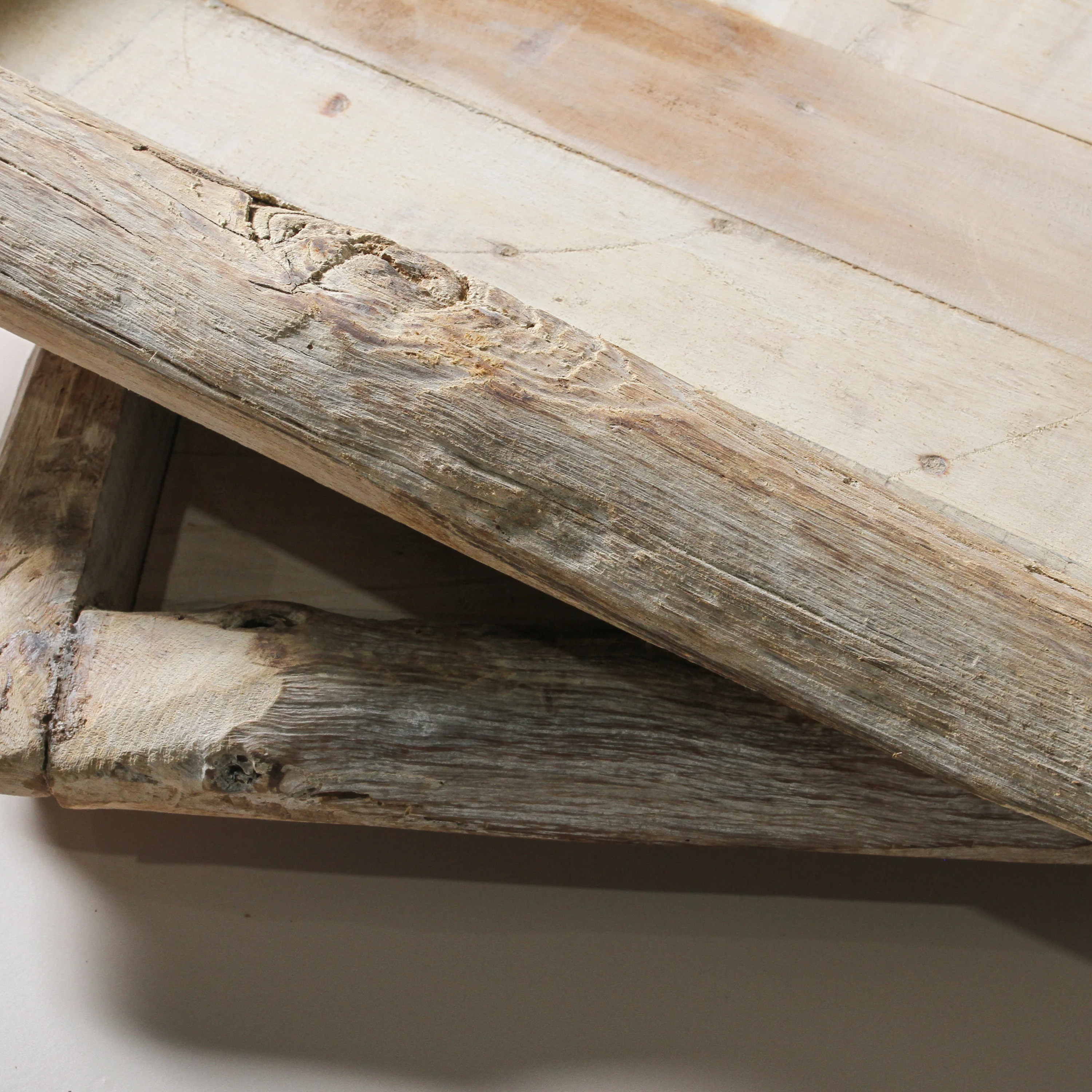 Vintage Indian Tray Bleached - Image 6